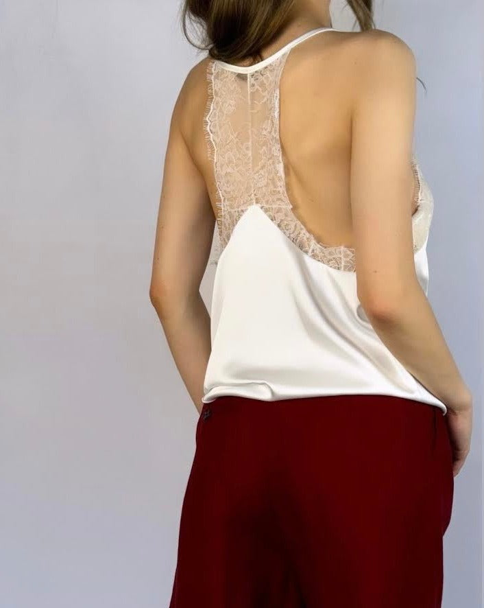 T-SHIRT WITH LACE( BACK)